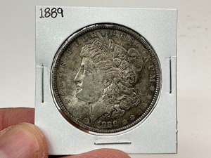 lot 60 image: 1889 Silver Morgan Dollar