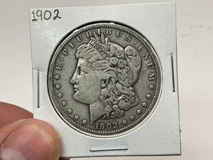 lot 71 image: 1902 Silver Morgan Dollar