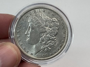 lot 87 image: 1900 Silver Morgan Dollar