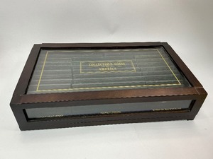 lot 88 image: 58pc Collectible Coins of America in Wood Box
