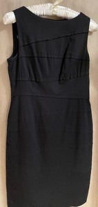 lot 185 image: LBD Classic Little Black Dress - SUZI CHIN - Sleeveless, Knee Length