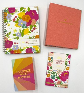 lot 151 image: Powersheets Bundle Goal SettingPlanning System & Calendar - Celebration Binder - Two Sticker Books