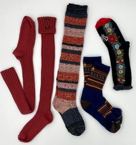 lot 193 image: Cute and Cozy Socks - one Smartwool in a pack of four