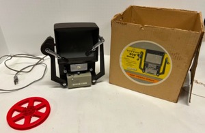 lot 288 image: Vintage Vernon 808 Editor 8mm Film with Box Lights Up