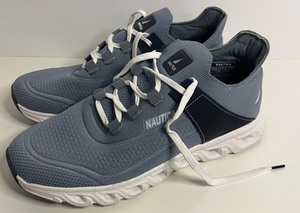 lot 312 image: NAUTICA Kicia Blue Slip-On Running Shoes Shock Comfort Tennis Ladies Size 9.5M