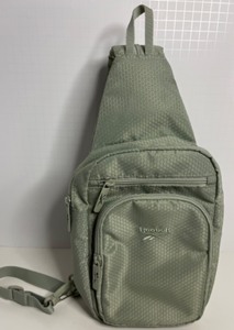 lot 319 image: REEBOK Cosmos Crossbody Sling Bag Sea Foam Green Lightweight Backpack