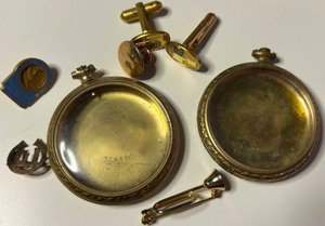 lot 6 image: 12Kt - 14K Golf Filled Lot For Scrap