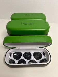 lot 323 image: Kate Spade Hard Shell Large Sunglass Cases -Qty5