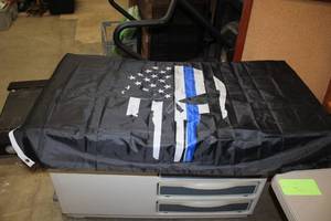 lot 610 image: Back The Blue American Flag