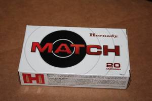 lot 477 image: Lot of (1 Box) Hornady ELD Match 6.5 Creedmoor 140gr Cartridges #81500 20-count ( 20 total items )