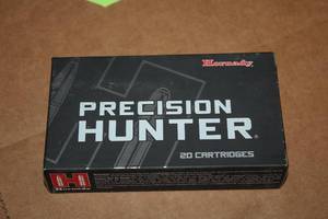 lot 482 image: Lot of (1 Box) Hornady Precision Hunter ELD-X 6.5 Creedmoor 143gr Cartridges #81499 20-count ( 20 total items )