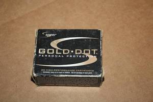 lot 491 image: Lot of (1 Box) Speer Gold-Dot 32 Auto 60gr GDHP High Performance Cartridges 20-count ( 20 total items )