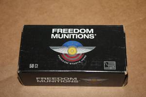 lot 492 image: Lot of (1 Box) Freedom Munitions 38 Special 148gr Wadcutter New Rounds 50-count ( 50 total items )