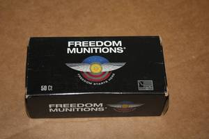 lot 495 image: Lot of (1 Box) Freedom Munitions 38 Special 148gr Wadcutter New Rounds 50-count ( 50 total items )
