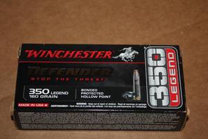 lot 504 image: Lot of (1 Box) Winchester Ballistic Silver Tip 350 Legend 160gr Bonded Protected Hollow Point Rifle Cartridges 20-count ( 20 total items )