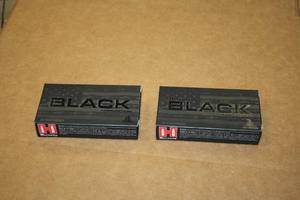 lot 535 image: Lot of (2 Boxes) Hornady Black 223 REM 62gr Full Metal Jacket Rounds 20-count ( 40 total items )