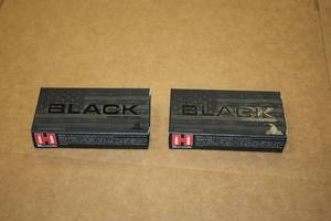 lot 537 image: Lot of (2 Boxes) Hornady Black 223 REM 62gr Full Metal Jacket Rounds 20-count ( 40 total items )