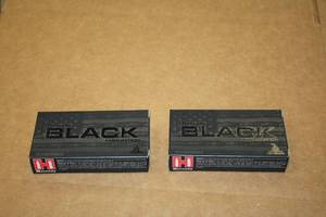 lot 539 image: Lot of (2 Boxes) Hornady Black 223 REM 62gr Full Metal Jacket Rounds 20-count ( 40 total items )