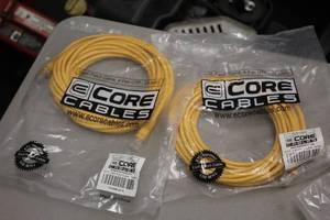 lot 925 image: Lot of (2) Ecore Cables 25 Cat6 Patch Cable 4-Pair UTP - 24 AWG (New)