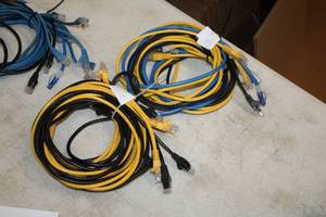 lot 936 image: Lot of (14) 5 Patch Cables