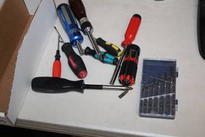 lot 992 image: Lot of (10) Assorted Multi-Use Drivers and Precision Tools