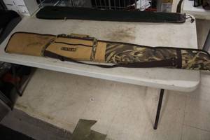 lot 1044 image: Kolpin 54 Camo Soft-Side Long Gun Case with Shoulder Strap