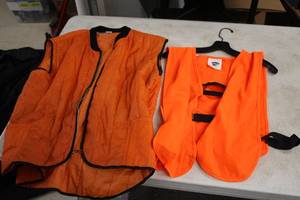 lot 1050 image: Lot of (2) Outerwear Work Vests