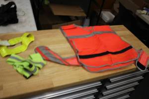 lot 1051 image: Safety Vest with Accessories