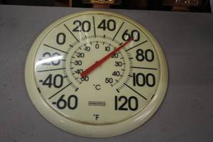 lot 1102 image: Springfield Outdoor Thermometer 13-12