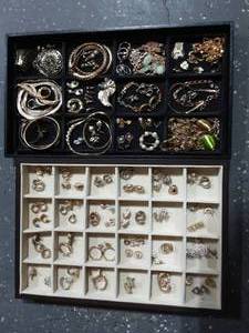 lot 13 image: Lot Of Necklaces & Pierced Earrings