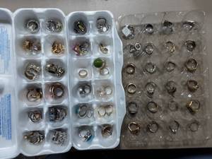 lot 38 image: Assortment Of Rings