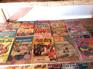 lot 107 image: 2-3 Pack Unopened Whitman & Other Assorted Comics And Jack & Jill