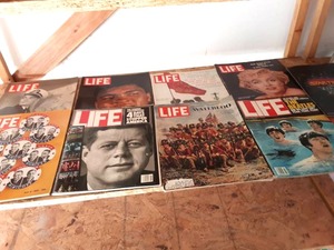 lot 109 image: 8- Life Magazine Publications (VIPs)