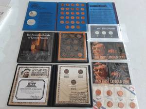 lot 112 image: Lincoln Cents