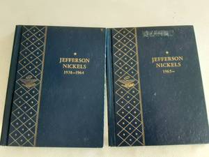 lot 115 image: Full Set Of Jefferson Nickels 1938-1964 & Partial Set 1965-1977
