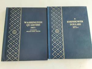 lot 116 image: Full Set Of IKE Dollars Plus 6-Bicentenial Strike PDS & Full Set Of Washington Quarters 1965-1974 Proofs Only