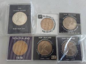 lot 128 image: Commemoratives British, New Zealand, Cayman Islands
