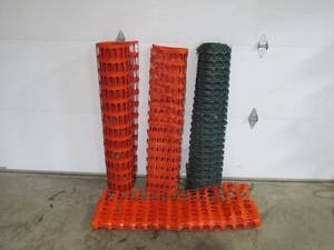 Mixed Lot of Snow Fencing