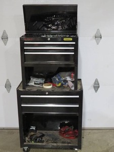 Stanley Tool Box with Hand Tools