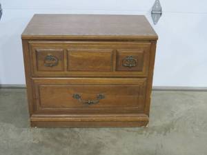 Two Drawer Nightstand