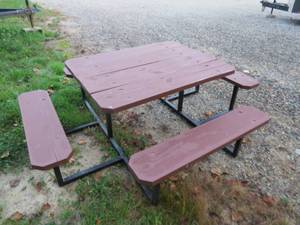 48 x 37 Four Sided Picnic Table
