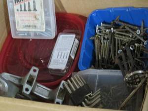 Mixed Lot of Hardware and Tool Supplies