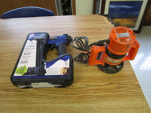 Router & BradStaple Nailer