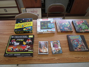 Games, Toys, DVDs, Wall Hangings