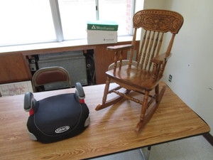 Booster Seat & Kids Rocking Chair