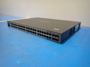 lot 6 image: HP&nbspJ9022A 48-Port Network Switch  Includes CAB-AC power cable 