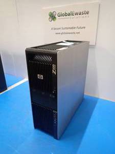 lot 9 image: HP&nbspZ600 Workstation &nbspINTEL XEON E5620 2.4 Ghz  6GB DDR3 ECC RAM  NO HDs  Includes CAB-AC power cable 