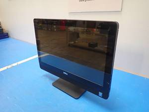 lot 19 image: Dell&nbspOptiPlex 3030 AIO PC &nbspINTEL(R) CORE(TM) I3-4170 CPU  3.70GHZ  4GB DDR3L SDRAM  500GB HD  NO OS  Includes CAB-AC power cable &nbspCrack in glass around the bezel of the screen