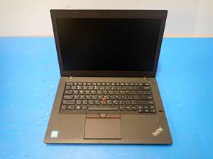 lot 29 image: Lenovo&nbspThinkPad T460 Laptop &nbspIntel(R) Core(TM) i5 6200U CPU  2.30 GHz  8GB DDR3 SDRAM  120GB SSD  NO OS  14 screen with 1366 x 768 Resolution  Includes power cable 