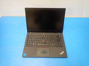 lot 31 image: Lenovo&nbspThinkPad T14 Gen 2i Laptop &nbspINTEL CORE I5-1135G7 0.9 Ghz  16GB DDR4 SDRAM  512GB HD  NO OS  14 screen with 1920 x 1080 HD Resolution  Includes power cable 